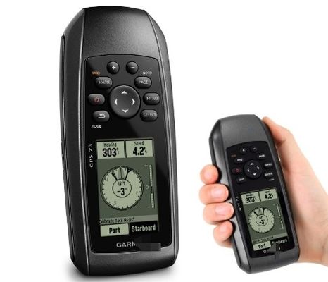 Garmin GPS 73 Handheld Outdoor GPS Receiver With 2.6" Marine Handheld GPS