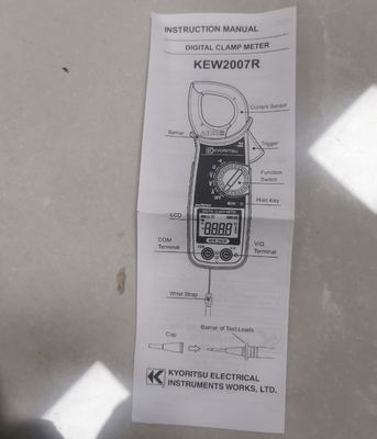 KYORITSU 2007R Digital AC Clamp Meter KEW2007R True RMS Clamp Tester KEW2007R