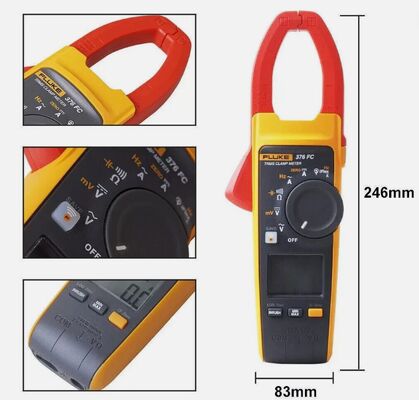 Fluke 376 FC High AC/DC Meters Clamp True-Rms 1000A Wireless with iFlex