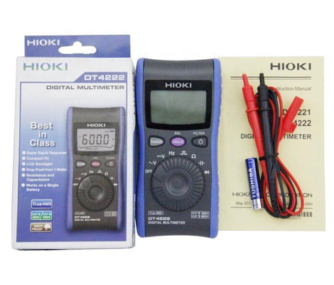 Original Japan HIOKI Digital Multimeter DT4221 Current and Voltage Digital Multimeter DT4222 in Stock
