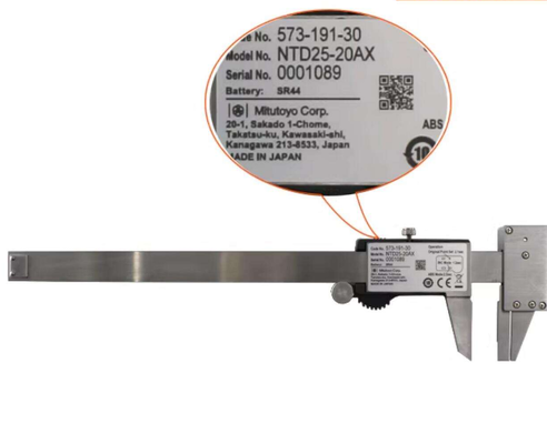 Mitutoyo 573-191-30 Range 0-180mm IP67 ABS Low Measuring Force to Measure Plastic Parts and Rubber Parts Digital Caliper