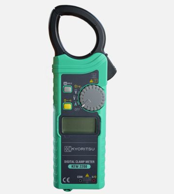 共立電気計器 2200 ACデジタルクランプメータ AC/DC/Ω 1000A KEW 2200 在庫
