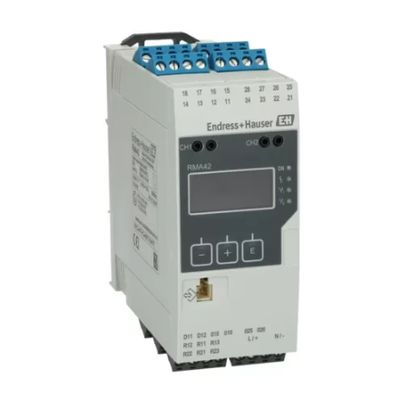 E+H RMA42 Process Transmitter with 24V Intrinsically Safe Loop Power Supply and 2 x Analog Output