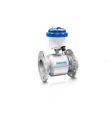 Krohne WATERFLUX 3070 Battery Operated Electromagnetic Water Meter with Max 16 barg Process Pressure and DN25...600 Flange Connections