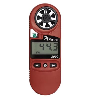 Kestrel 5500 Weather Meter with 3% Accuracy Measures Wind Speed (0.6-40 M/s) Temperature Humidity Pressure Wind Direction