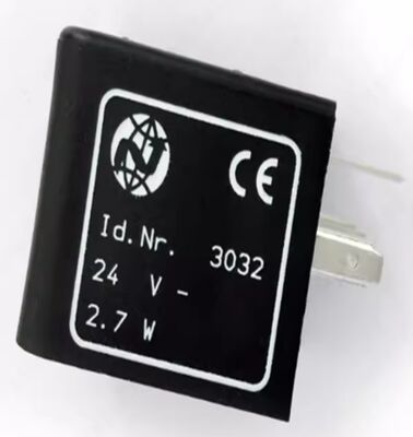 オリジナル ノルゲン 圧縮弁 24V DC AC230 コイル 1 年間の保証と黒色
