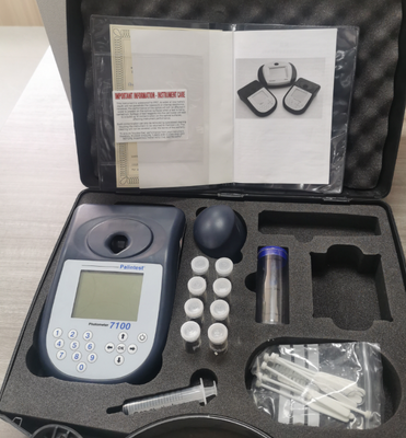 Palintest PTW 10480 Water Quality Testing Kit with 0.1 nm Repeatability and Deuterium Lamp Light Source for Multi-parameter Water Analysis