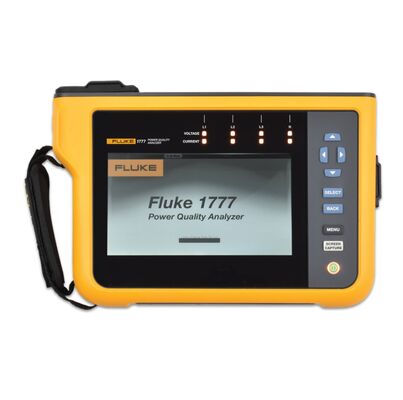 Fluke 1777 1000 V CAT III/600 V CAT IV 安全,24 ビット同期サンプリング,および 8 kV トランジエントキャプチャの3相電源品質分析器