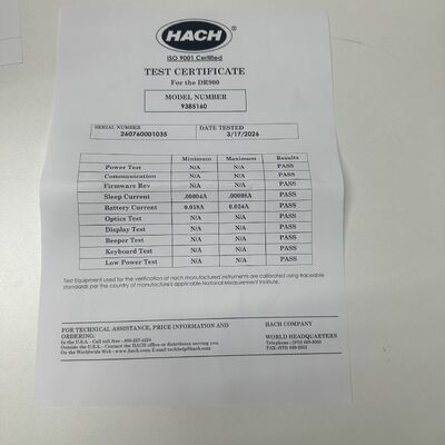 Hach DR900 Portable Colorimeter with 90 Colorimetric Parameters for Rugged and Waterproof Water Testing in Compact and Lightweight Design