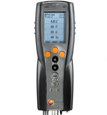 オリジナル ブランド新品 Testo 340 - 商用および産業用燃焼分析機