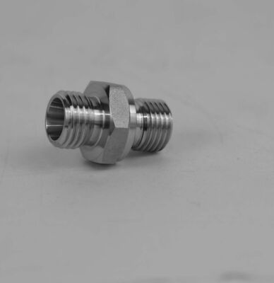 スワゲロック型ステンレス鋼 316 高圧鍛造 亜鉛塗装 六角結合 1/4 インチ 3/8 インチ NPT 男性用水管フィッティング