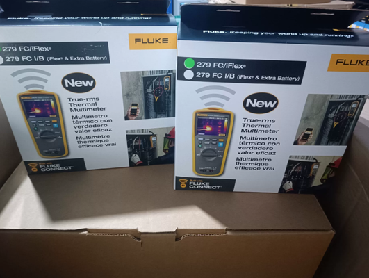 Fluke 279FC True-rms Thermal Multimeter with Infrared Camera and 1000V Voltage Measurement
