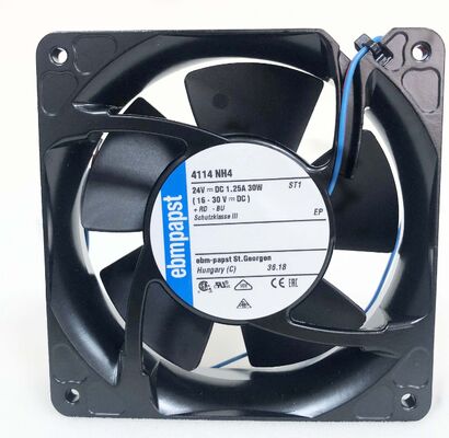 ebm papst 4114NHH Aixal Fan Electric 24V Cooler FAN for Power Source Application