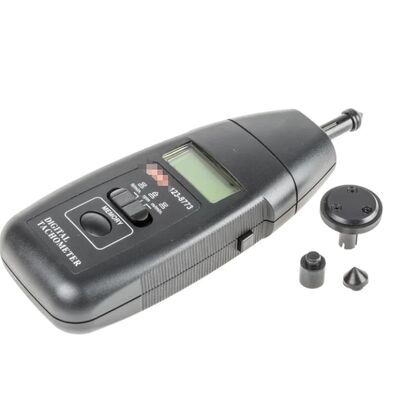 new RS PRO Tachometer 123-8773，Maximum Speed 19999rpm， Contact LCD 19999rpm