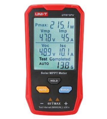 UNI-T UT673PV モジュール 最大電源電圧電流 テスト