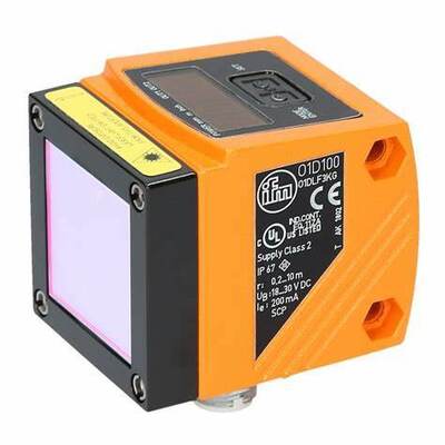 Original IFM O1D100 photoelectric sensor, laser distance sensor, analog PNP, in stock at low price