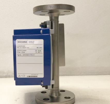 KROHNE 変容面積流量計 H250 は,液体,ガス,蒸気体の体積または質量流量測定に使用されます.