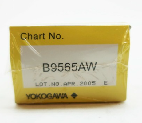 YOKOGAWA 計器記録紙 B9565AW 折りたたみ可能な長さ 0-100 温度計記録紙 114*40