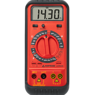 FLUKE Amprobe LCR55A ポータブル LCR メーター 感電量,容量,抵抗,トランジスタ,ダイオード,マイクロ波ダイオードを測定する